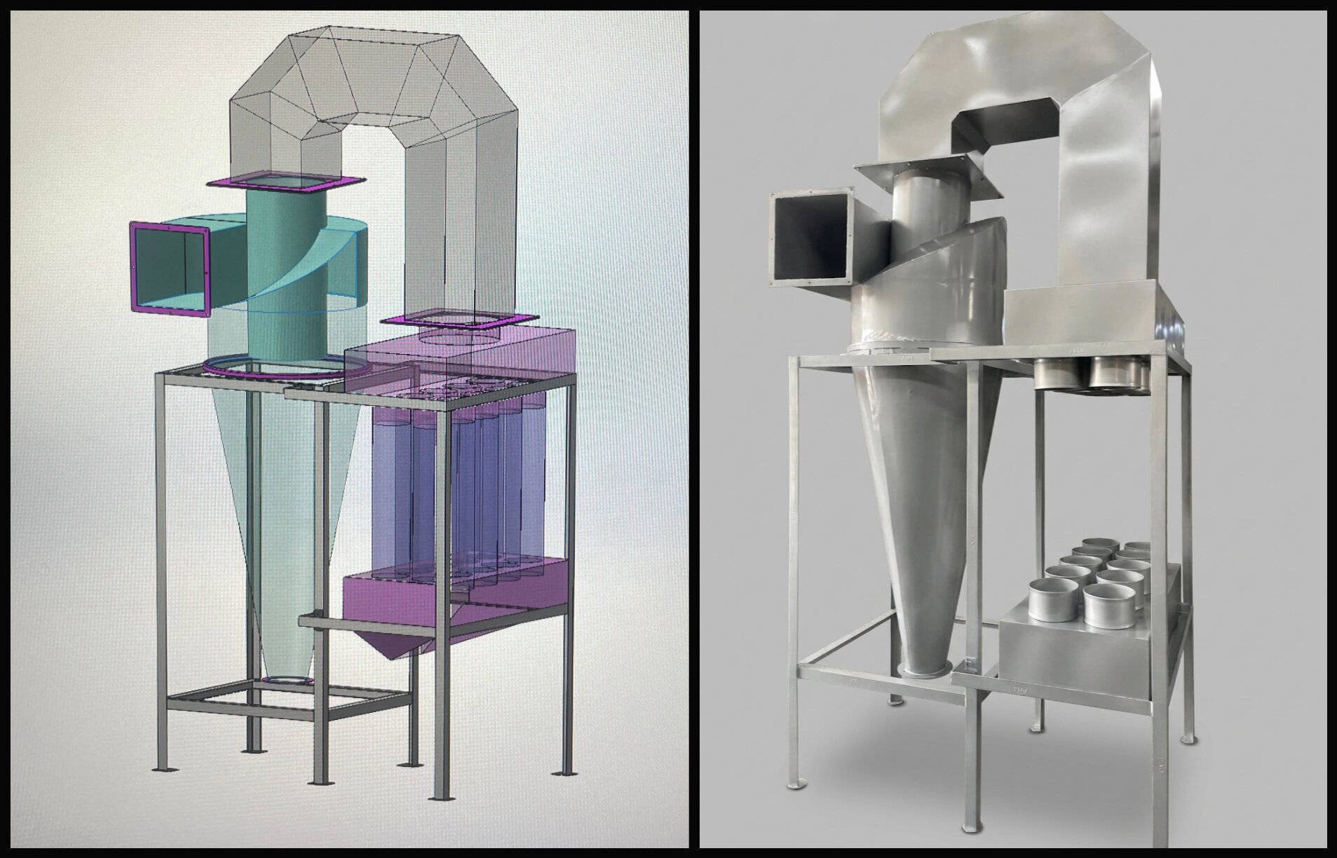 Industrial Dust Collector Cyclone